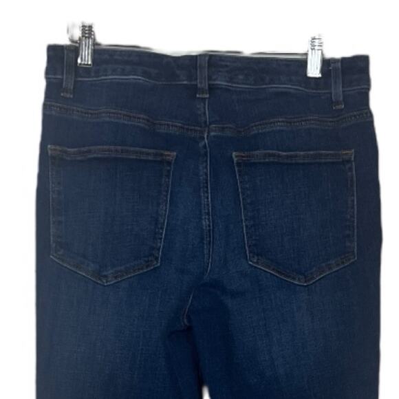 Talbots Jeans Straight Leg Dark Wash Mid Rise Classic Stretch Women’s Size 6 - Picture 6 of 10
